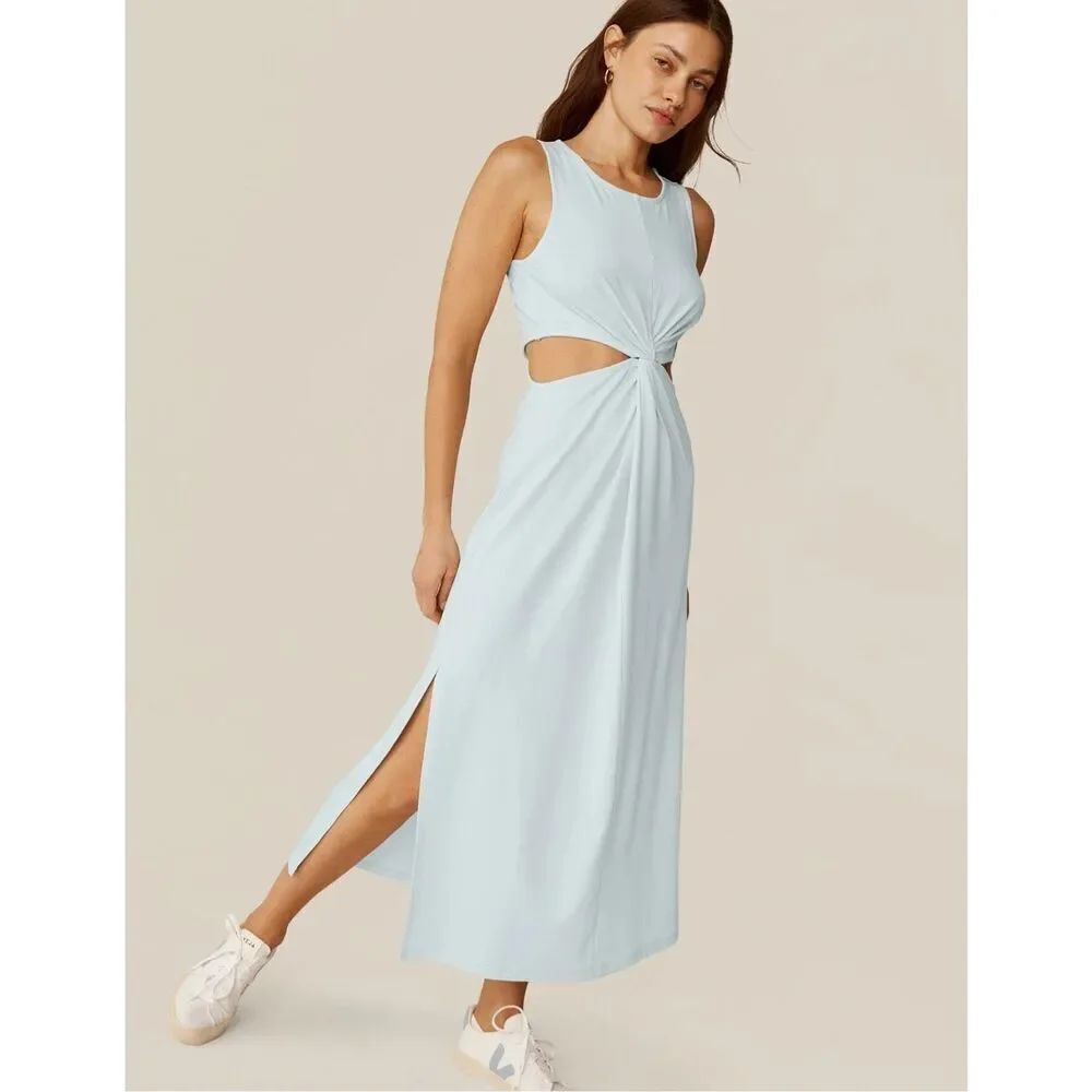 NWT Beyond Yoga Around The World Front Twist Dress